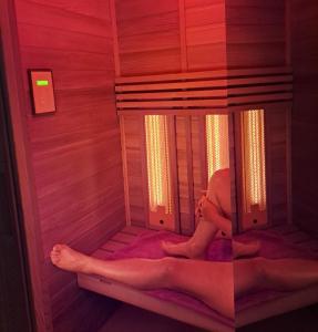 La Trémière, maison de village, sauna, vue garrigue