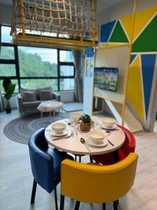 JQ#09 City View Slide LoftBed 2R1B 5pax near Suria Mall, Gaya St, SICC - 3hvězdičkové hotely ve městě Kota Kinabalu