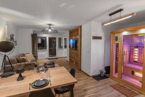 Appartement rénové avec vue panoramique et sauna