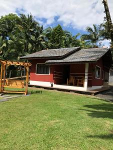 Casa vermelha, sitio pousada vô maneca