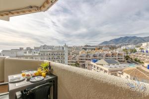 Sunny Apartment in Benal Beach with Sea Views