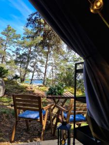 Tent room in Brännskärs stugor