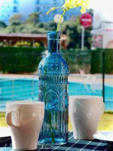 Xoriguer -Apartamento con piscina junto la playa