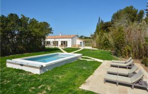 Beautiful Home In Serignan With Wifi, Outdoor Swimming Pool And Private Swimming Pool