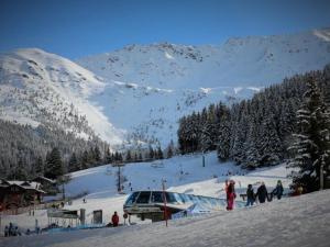 Studio cosy au pied des pistes avec balcon, TV et casier à ski - FR-1-771-63