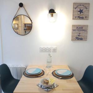 Appartements Joli T2 Saint-Brieuc entre port et centre WiFi gratuit : photos des chambres