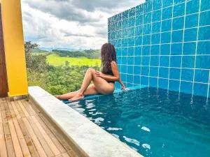 Chalé Faisão super luxo - Campos Novos de Cunha