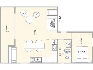 Appartements Appartement cosy 2 pieces aux Saisies, a proximite des pistes, pour 4 personnes - FR-1-594-322 : photos des chambres