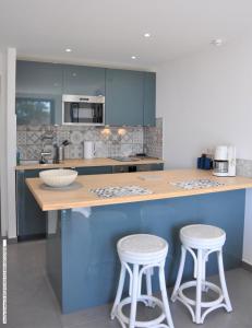 Appartements Appartement RDJ ds villa vue mer panoramique : photos des chambres