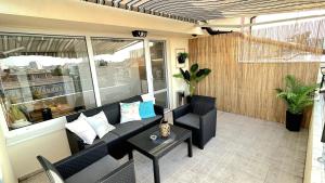 Sea Vibes studio Burgas with great terrace and sea view