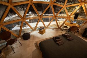 Maisons de vacances Dome panoramique tout confort au coeur du Vercors : photos des chambres