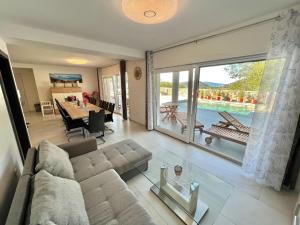 Group holiday villa with pool