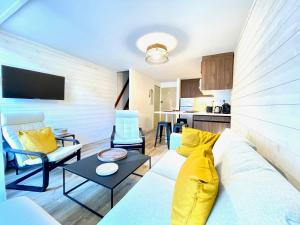 Appartements Centre village Appartement 3 chambres avec terrasse Jusqu'a 6 personnes : photos des chambres