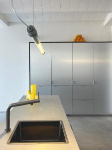 Design & art, patio with orange tree, near Seville