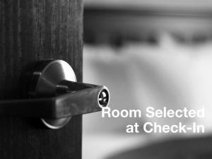 Room Selected at Check-In room in Hotel Parmani