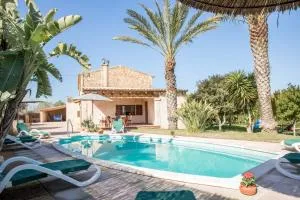 Finca Can Barret Relax con piscina A/A Wifi - La Sorda
