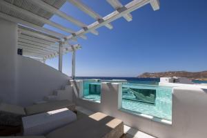 Junior Sea View Suite with Private Pool room in Arte & Mare Elia Luxury Suites & Vllas