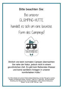 Glamping Hütte Hygge