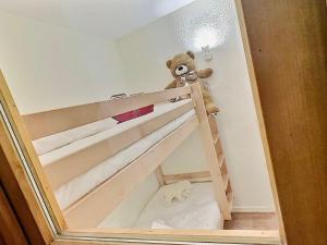 Studio cabine pour 4 au pied des pistes à Tignes, balcon sud - FR-1-411-486