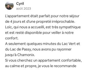 Appartements Gene Fiz, Location Passy : photos des chambres
