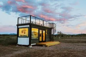 New Starry Night Shipping Container Home - Shafter