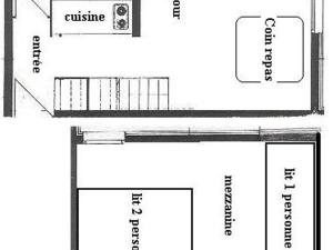 Duplex cosy 5 pers au pied des pistes, proche commerces - FR-1-455-20