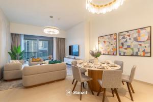 Manzil - 2BR Apartment with Maids Room and Burj View in Downtown, Dubai