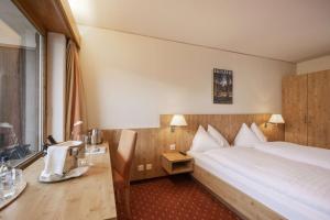Double Room with Mountain View room in Hotel-Restaurant Bänklialp