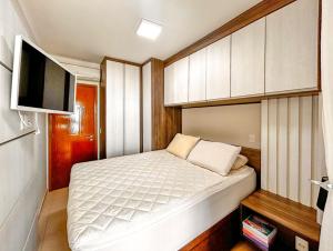 Otimo apto de frente para Praia do Boqueirao SP