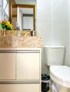 Otimo apto de frente para Praia do Boqueirao SP