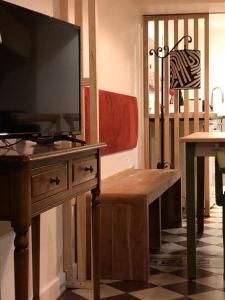 Maisons de vacances L'Echoppe en ville : photos des chambres