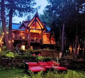 Waterfront 25 mins to Tremblant w/Hot Tub & Sauna - La Minerve