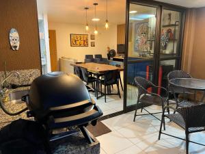 Luxuoso Flat 3 quartos, térreo, no Cupe Beach Living - beira mar de Porto de Galinhas