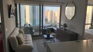 Hermoso y comodo Departamento con vista al mar, costas de montemar