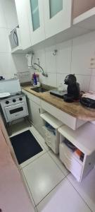 Quarto e sala em Copacabana