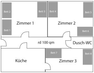 Wohnung im Gutshaus