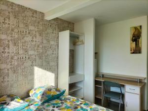 2 SDB - 2 Chambres - 1 lit dappoint enfants