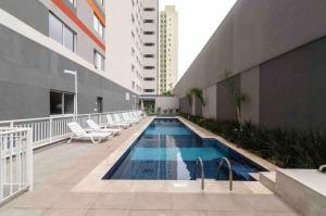 MV63 - Studio Lindo com Piscina Próx ao Metrô Brás