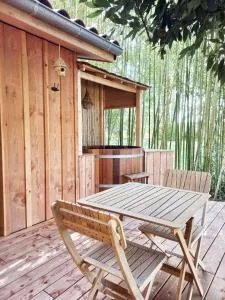 maisonette et spa bois - Charols