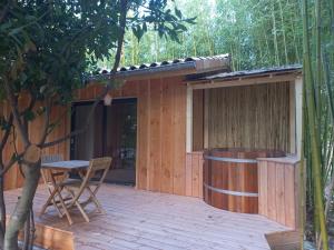 maisonette et spa bois