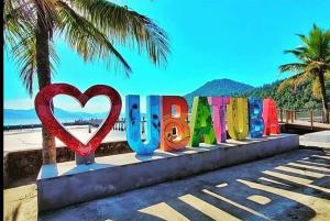 AP em frente à praia em Ubatuba: Perequê Açu.