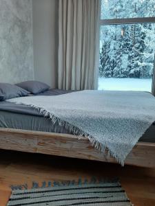 Mellene 1 bedroom house in nature & hot tube