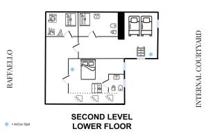 Raffaello apartment with fireplace in Oltrarno