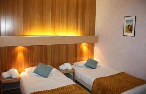 Villages vacances Azureva Areches : Chambre Lits Jumeaux - Vue sur Montagne