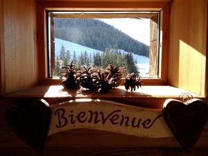 Appartements Chalet Le Corti a Crest-Voland-Cohennoz : Appartement avec Vue sur la Montagne
