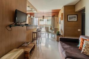 Maravilhoso Flat a beira-mar