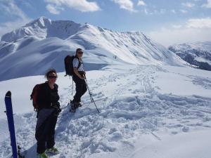 Hütte zum Skifahren oder Wandern