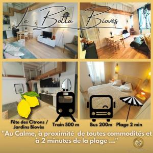 Appartements NEW Bioves Citron Calme Clim Wifi Plage, RENOVE : photos des chambres