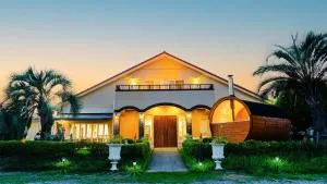 ヴィラ砂時計九十九里超豪華大型貸切別荘寝室五つペット可サウナ本格カラオケグランドピアノ麻雀 - Shirako