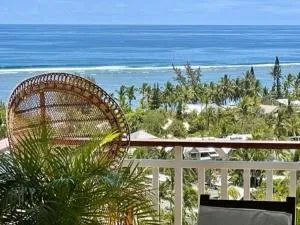 Villa Horizon Lagon - Piscine chauffée - Vue Mer - 4étoiles - 130m2 - La Saline Les hauts 